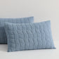 Cascade Slate Coverlet Set by Logan and Mason Platinum