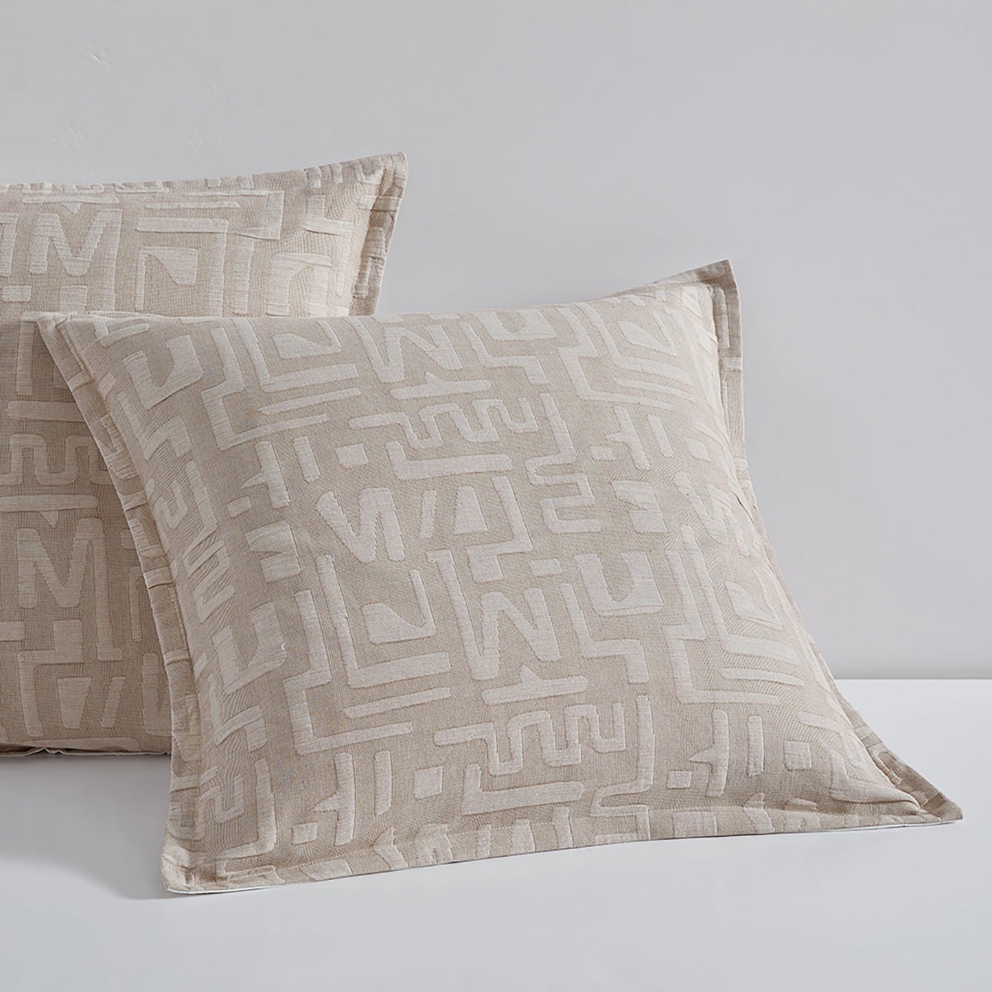 Cyprus Coffee European Pillowcase by Logan and Mason Platinum