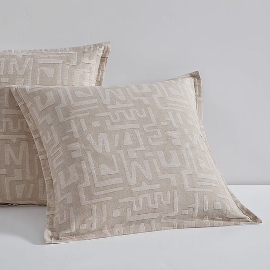 Cyprus Coffee European Pillowcase by Logan and Mason Platinum