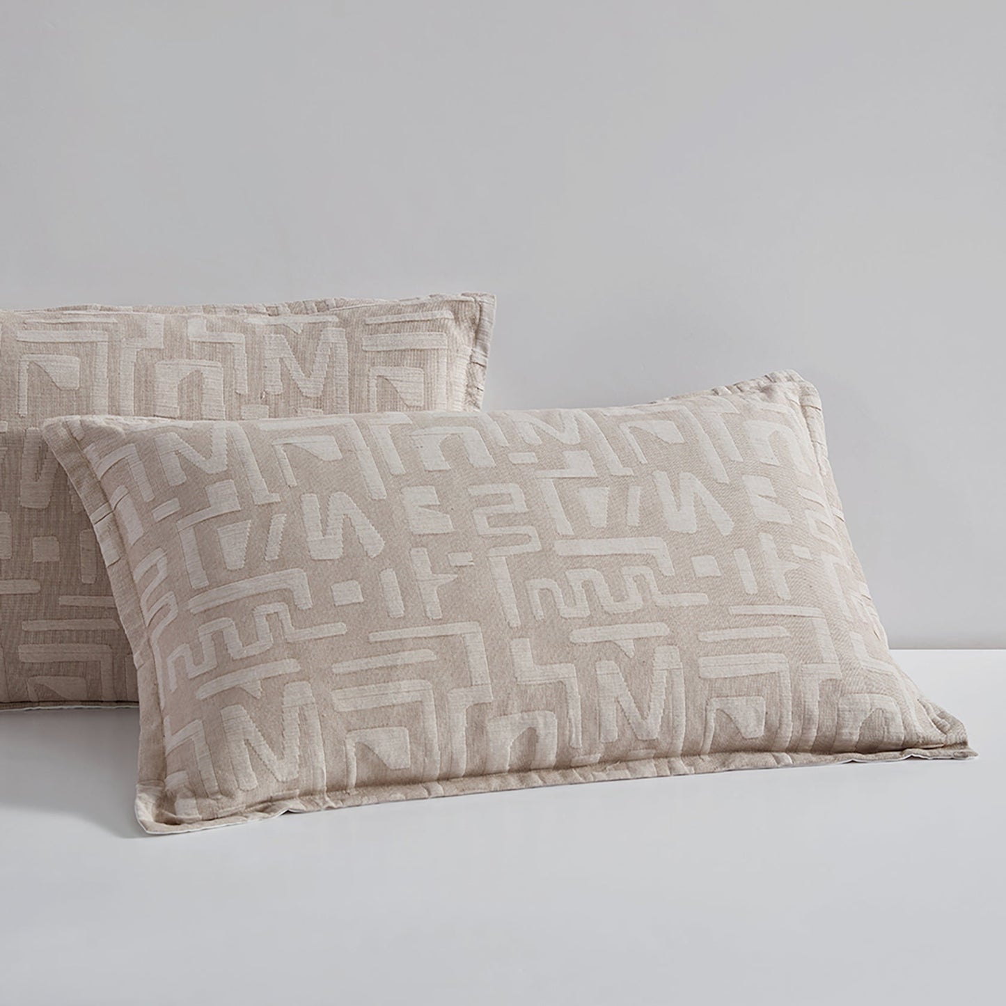 Cyprus Coffee Quilt Cover Set by Logan and Mason Platinum