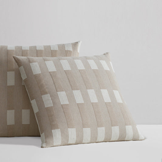 Edge Coffee European Pillowcase by Logan and Mason Platinum