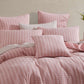 Frankie Blush Square Cushion by Logan and Mason Platinum