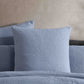 Kaia Slate Quilt Cover Set by Logan & Mason Platinum