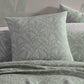 Kailani Cilantro European Sham by Logan and Mason Platinum