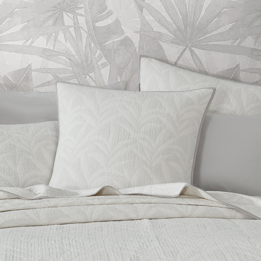 Kailani Fog European Sham by Logan and Mason Platinum