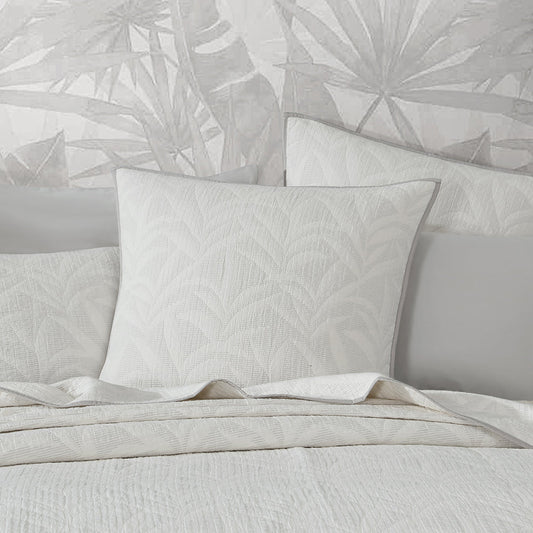 Kailani Fog European Sham by Logan and Mason Platinum