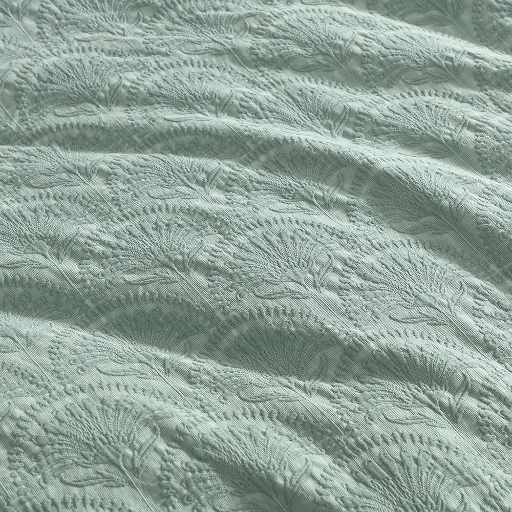 Palmera Sage Quilt Cover Set by Logan and Mason Platinum