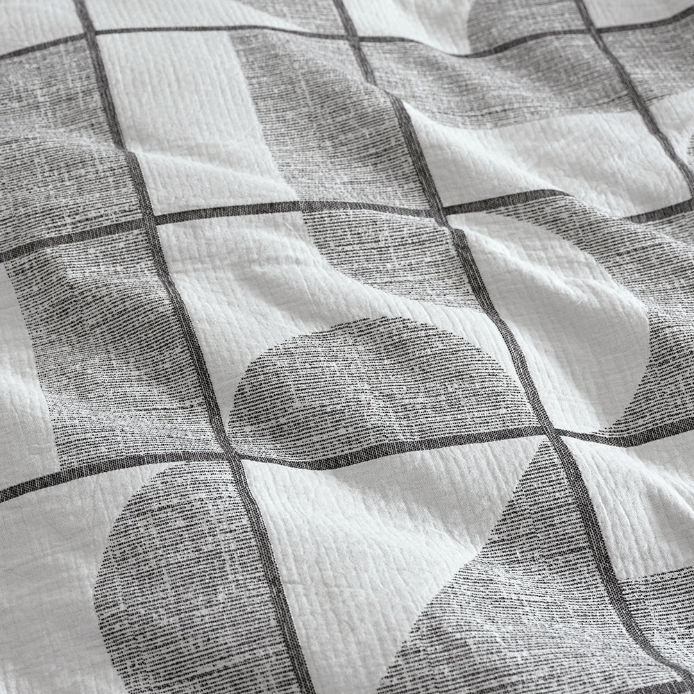 Remington Black Quilt Cover Set by Logan and Mason Platinum