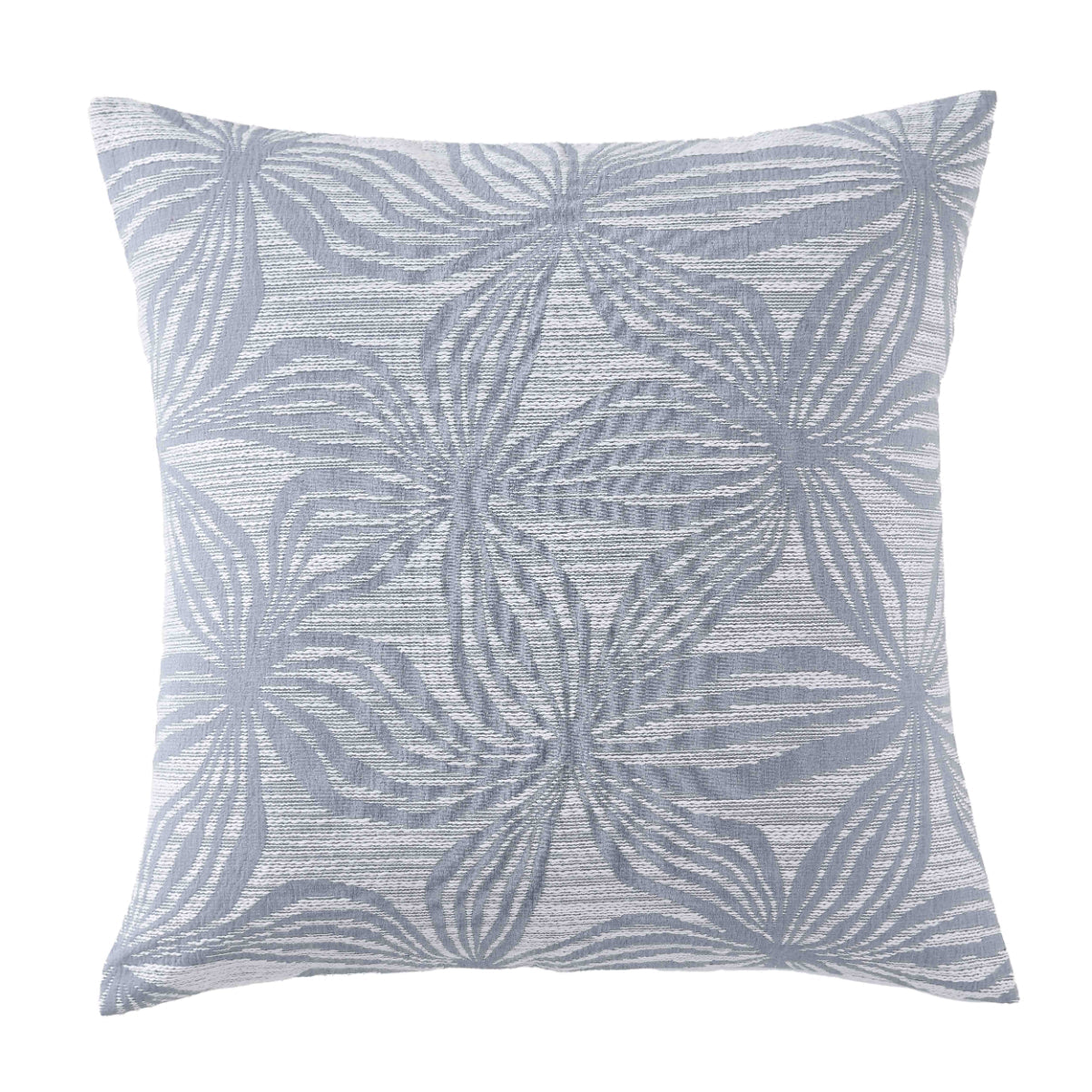 Skylar Slate European Pillowcase by Logan and Mason Platinum