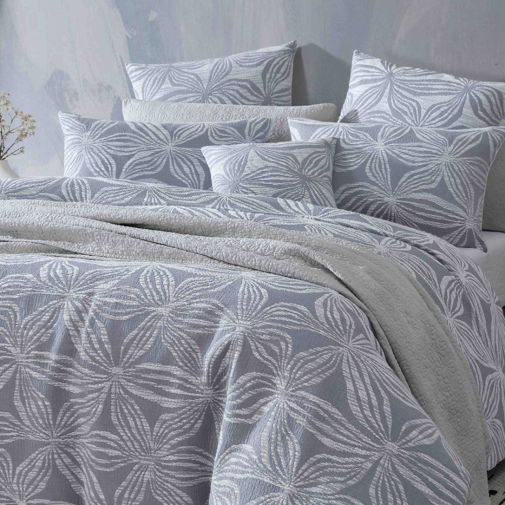 Skylar Slate Cushion by Logan and Mason Platinum