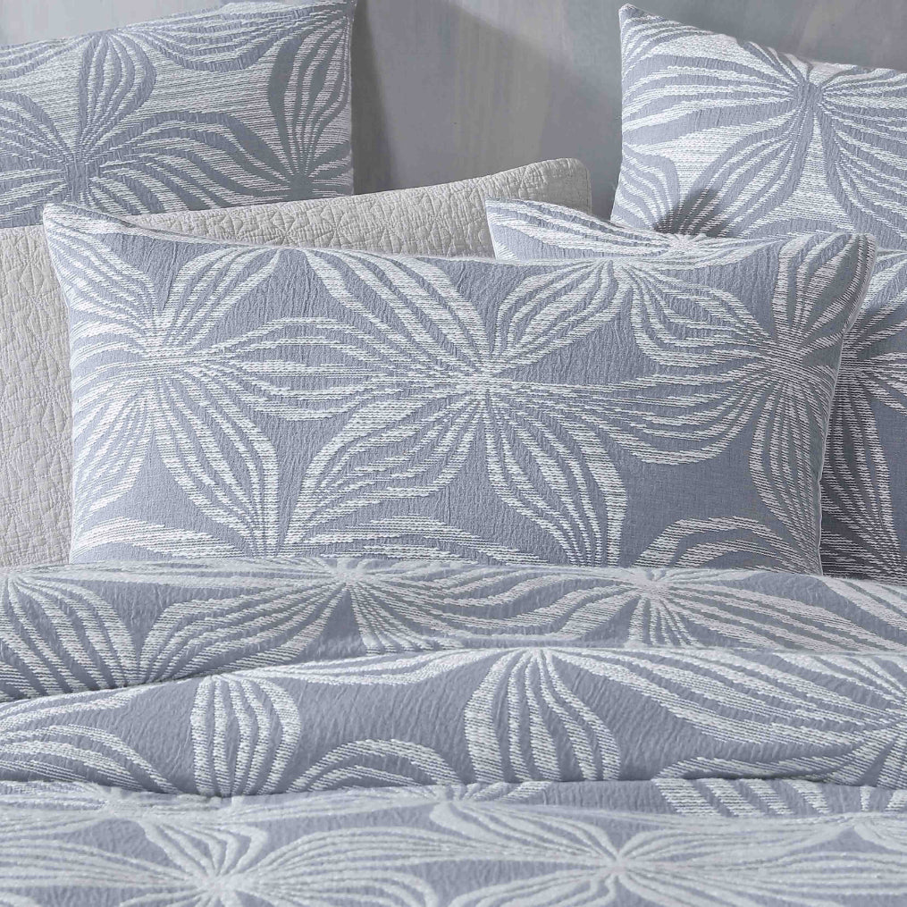 Skylar Slate Quilt Cover Set by Logan and Mason Platinum