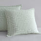 Vector Sage European Pillowcase by Logan and Mason Platinum