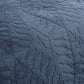 Zava Indigo Quilt Cover Set by Logan and Mason Platinum
