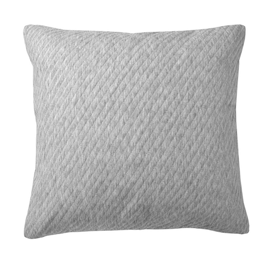 Pesaro Grey Marle European Pillowcase by Bianca