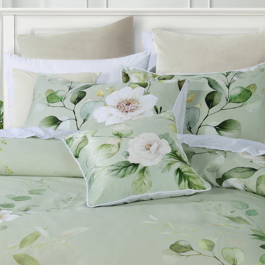 Salisbury Sage Quilt Cover Set By Bianca