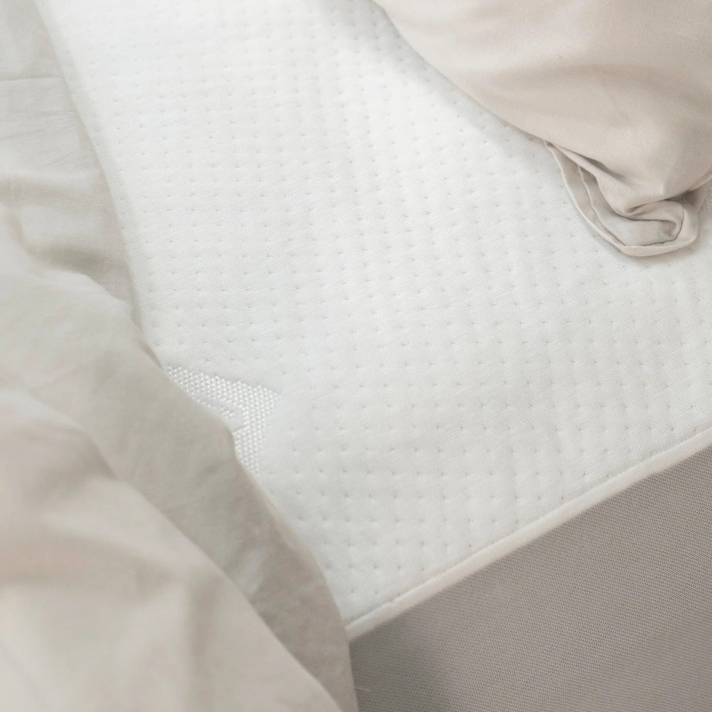 Signature Tencel™ Jacquard Fitted Waterproof Mattress Protector by Protect-A-Bed