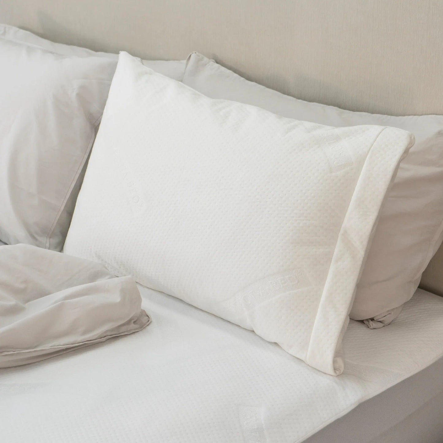 Signature Tencel™ Jacquard Waterproof Pillow Protector by Protect-A-Bed