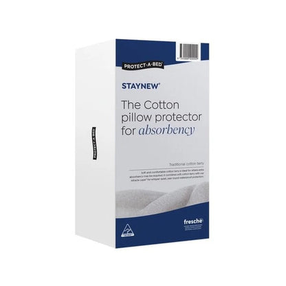 Staynew Cotton Terry Waterproof Pillow Protector by Protect-A-Bed