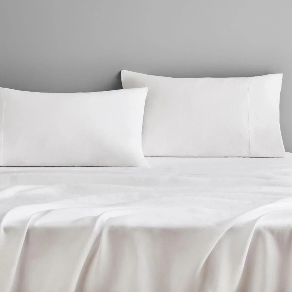 Abbotson WHITE Linen Fitted Sheet by Sheridan