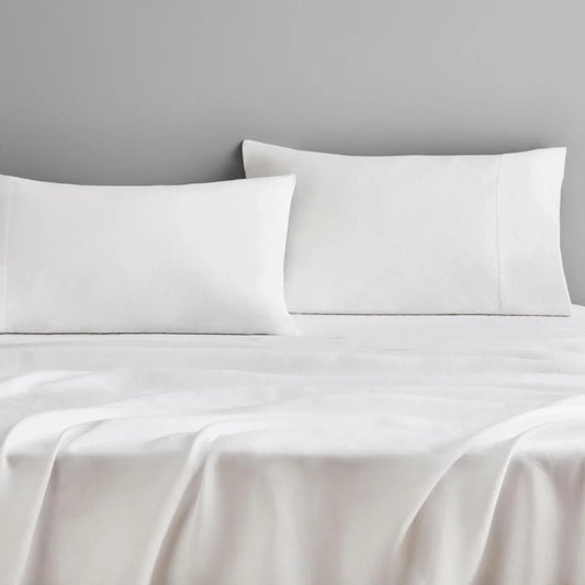 Abbotson WHITE Linen Fitted Sheet by Sheridan