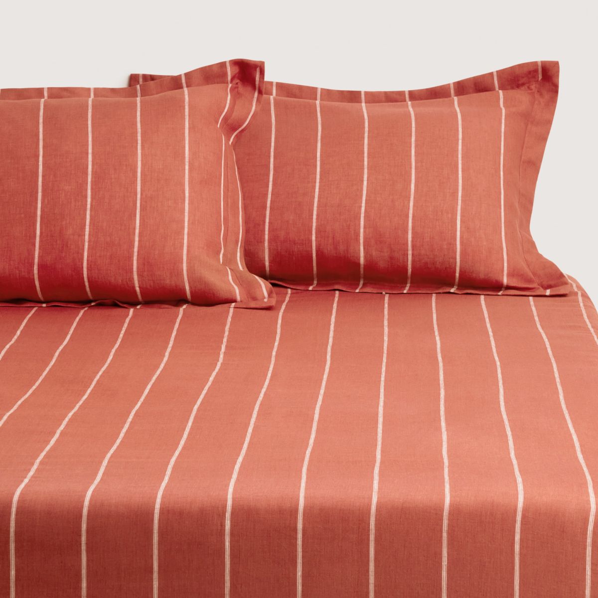 Abbotson Linen Stripe RELISH Fitted Sheet by Sheridan