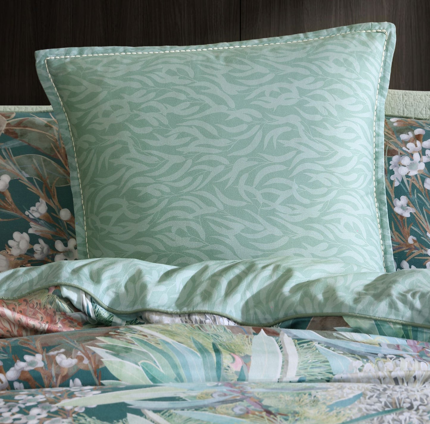 Tomah Eucalypt Quilt Cover Set by Logan and Mason