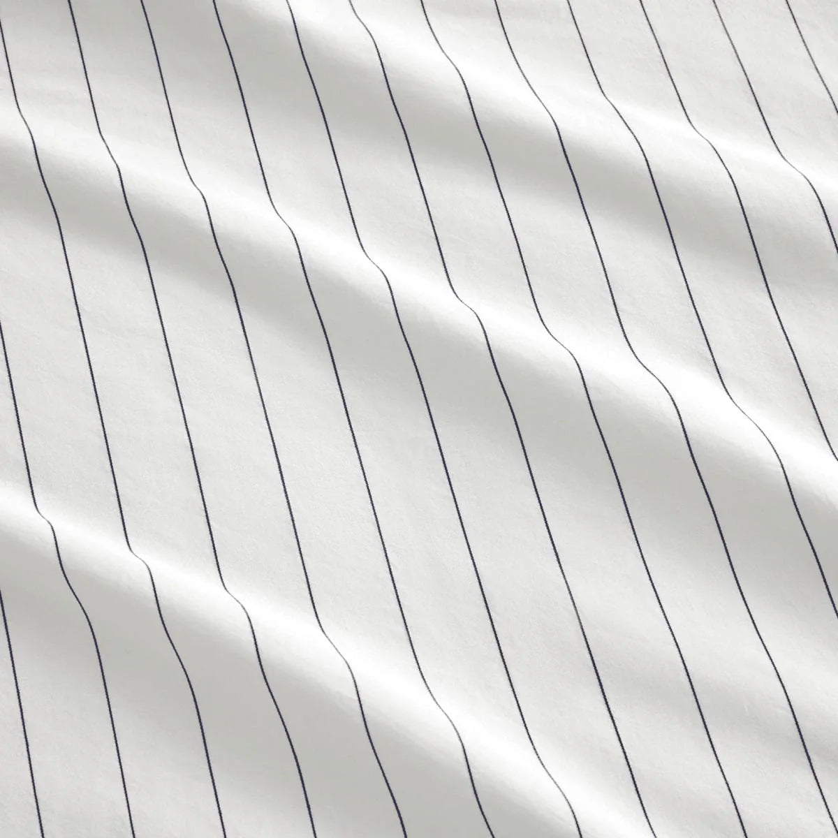 Bayley STRIPE White Tailored European Pillowcase Pair by Sheridan
