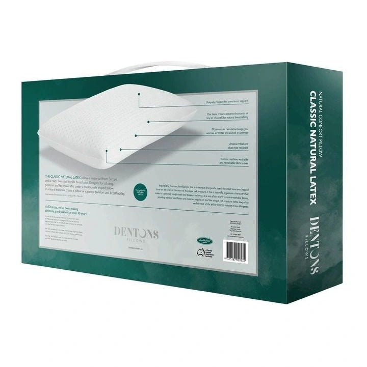 Dentons Classic Natural Latex Pillow
