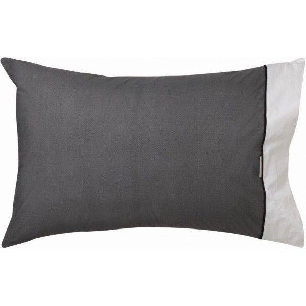 Essex Charcoal Quilt Cover Set by Logan & Mason