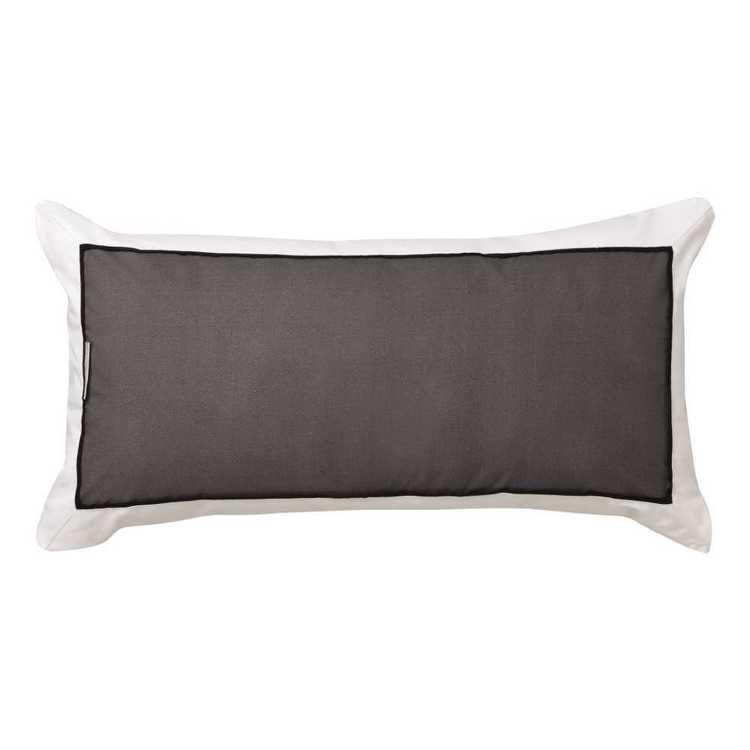 Essex Charcoal Quilt Cover Set by Logan & Mason