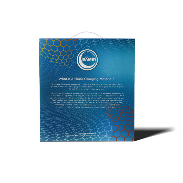CoolPhase Waterproof Mattress Protector by Bambi