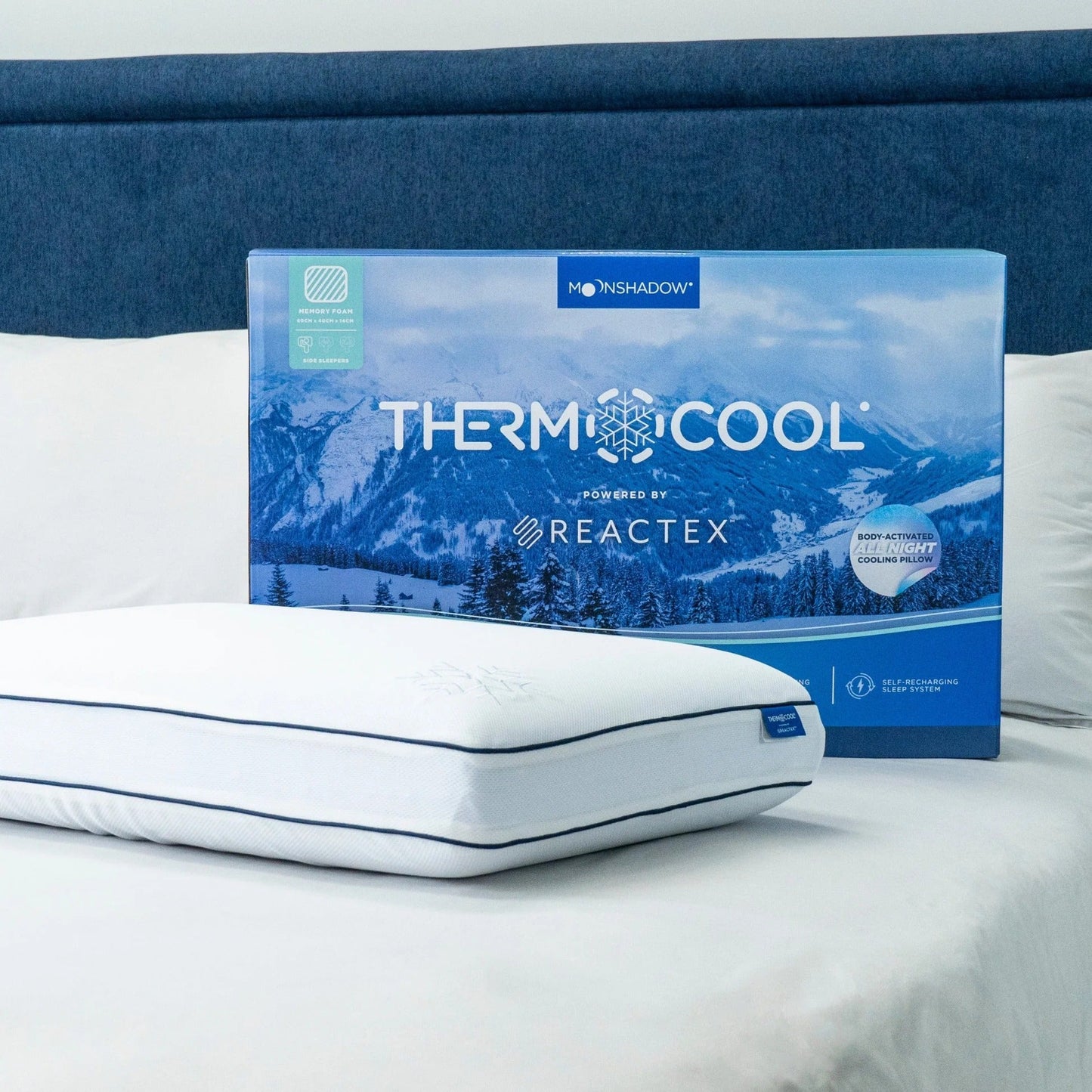 Thermocool® Side Sleeper Pillow by Moonshadow