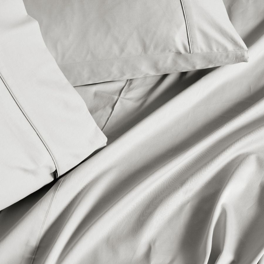 Augusta Grey Sheet Set by Linen House