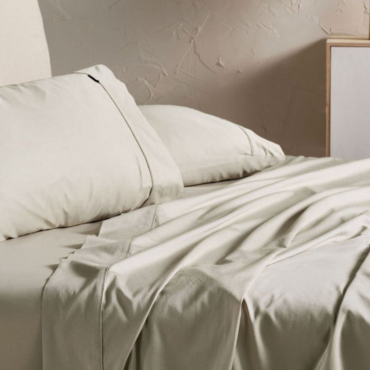 Augusta Taupe Sheet Set by Linen House