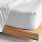 Augusta White Sheet Set by Linen House