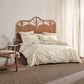 Nara Bamboo Cotton NATURAL Quilt Cover Set by Linen House