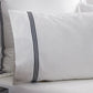 1200TC Palais Midnight Standard Pillowcase Pair by Sheridan