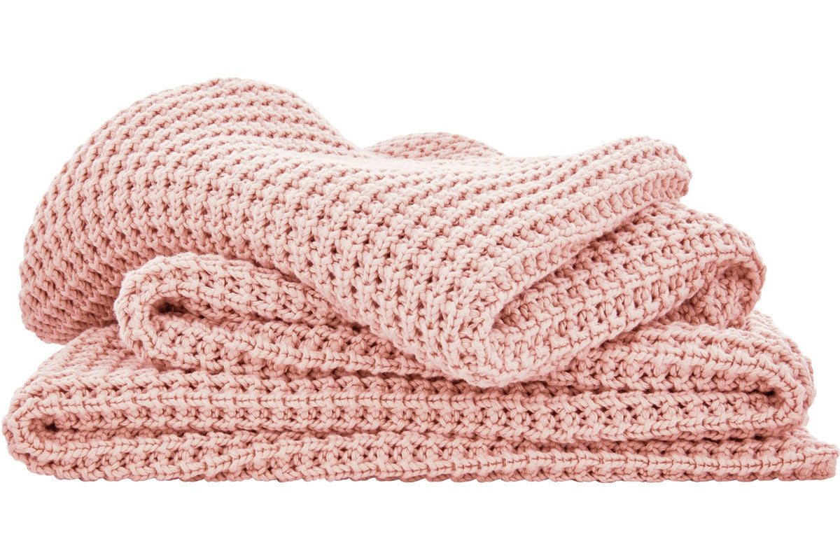 Haden Pink Throw Rug by Sheridan | Quilt Cover World