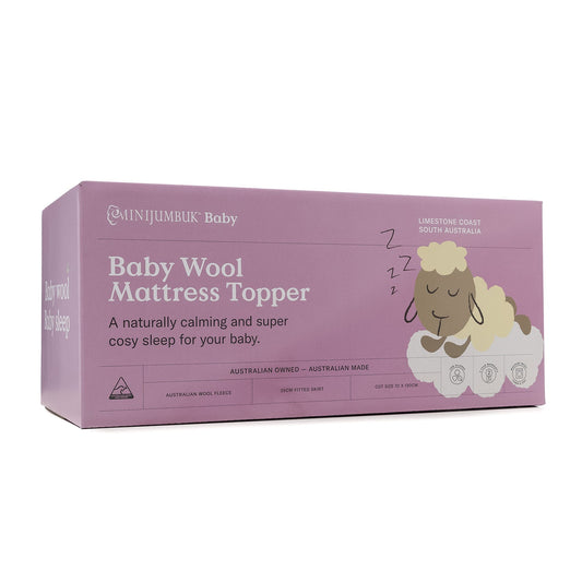MiniJumbuk Baby Wool Mattress Topper
