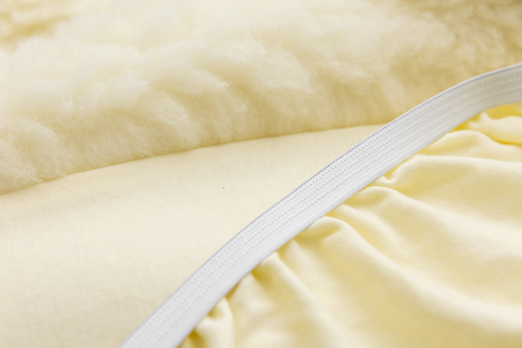 MiniJumbuk Sleep Therapy Wool Mattress Topper Quilt Cover World