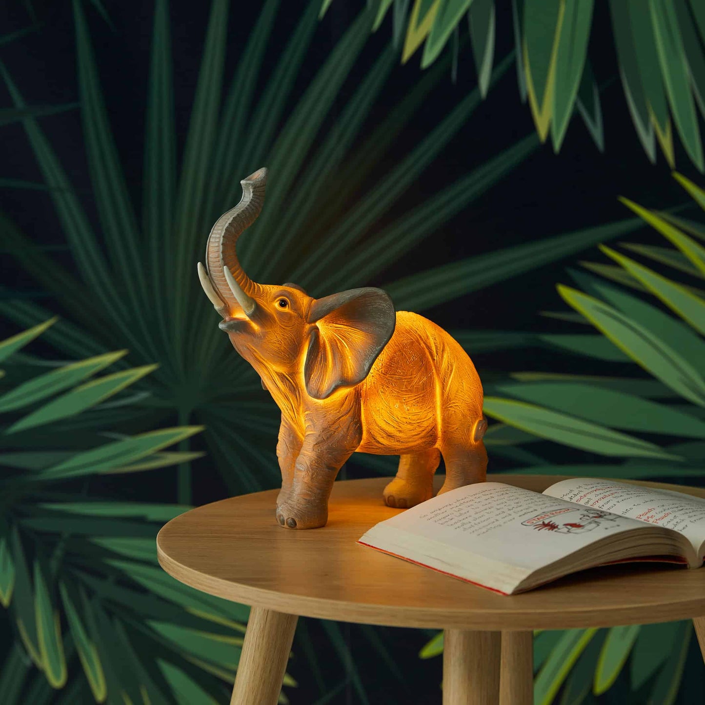 Kids Lamp Night Light-Elephant by Jiggle & Giggle