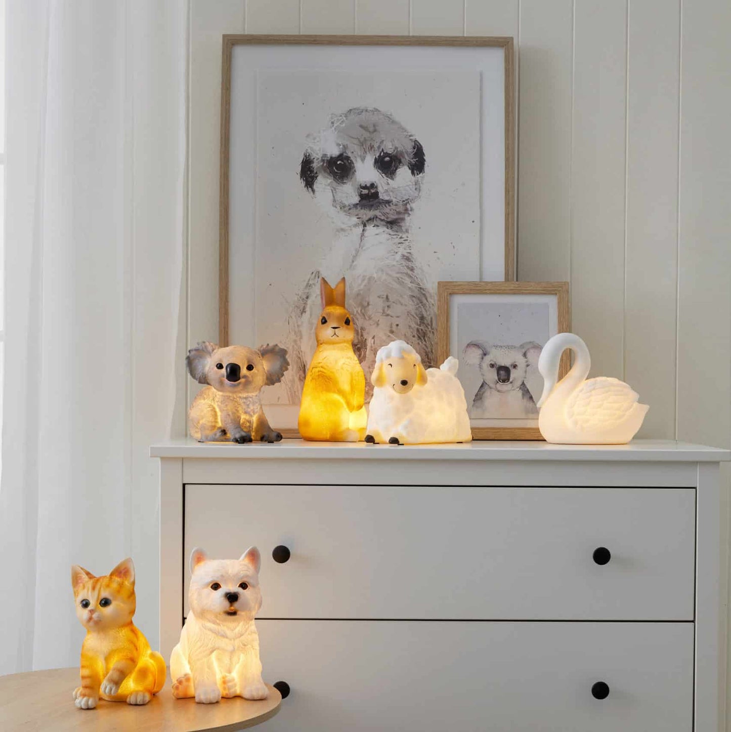 Kids Lamp Night Light-Bulldog by Jiggle & Giggle