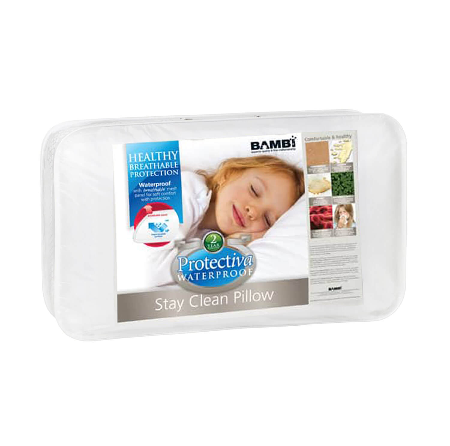 Stay-clean Waterproof Pillow by Bambi