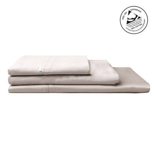 400TC Egyptian Cotton Sateen Linen Individual Top Sheet or Fitted Sheet by Logan & Mason Platinum