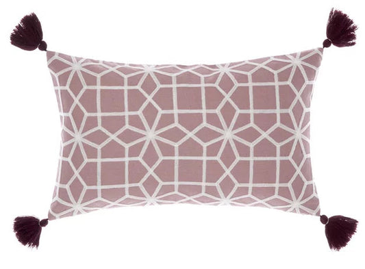 Mariana Wine Long Cushion by Linen House