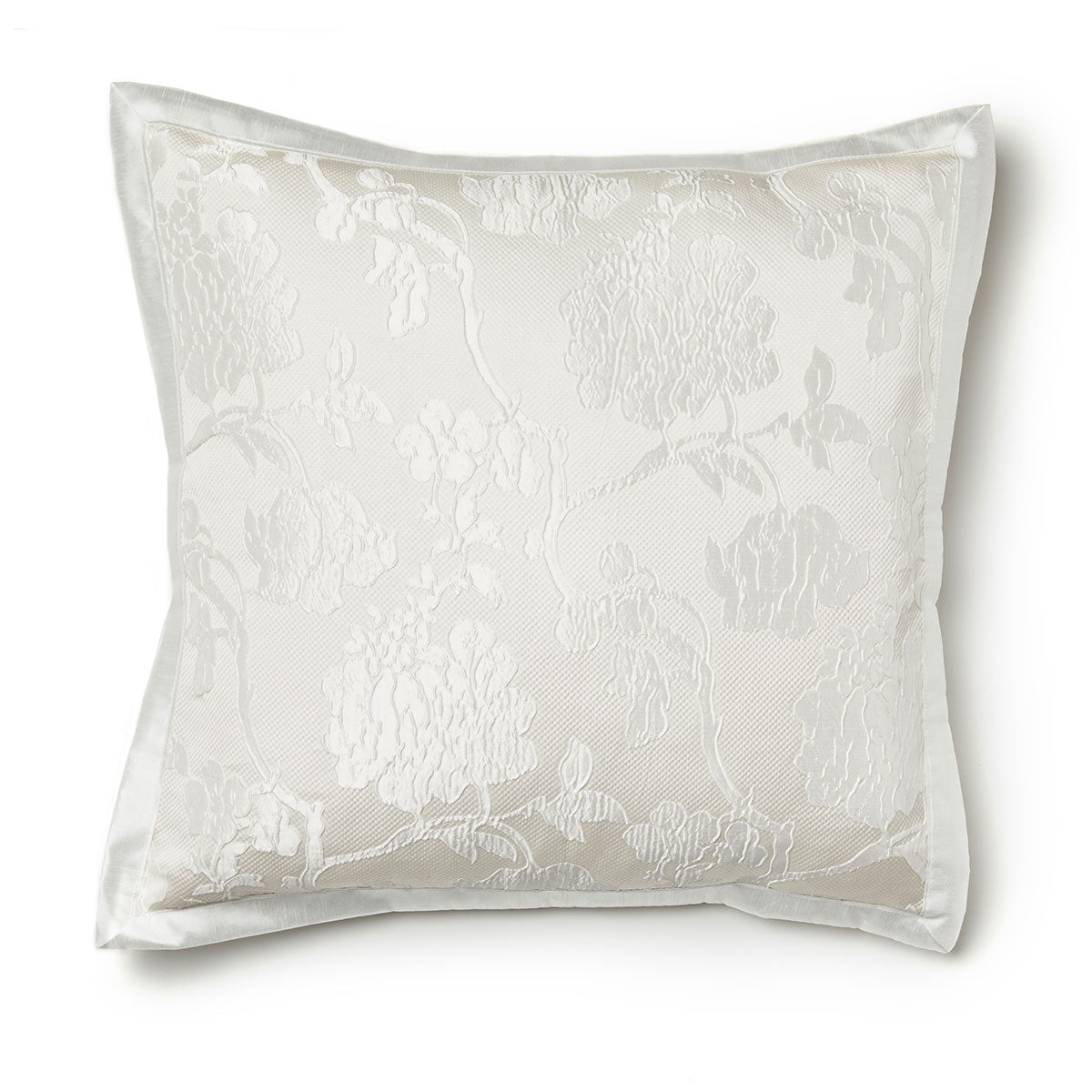 Catalina European Cushion Pearl By Logan and Mason Platinum