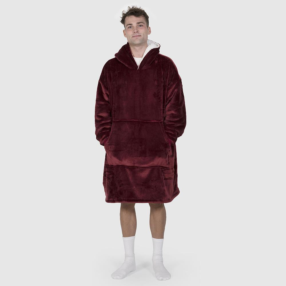 Hoodet Hooded Burgundy As by Bambury