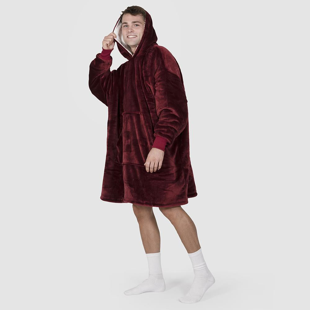 Hoodet Hooded Burgundy by Bambury