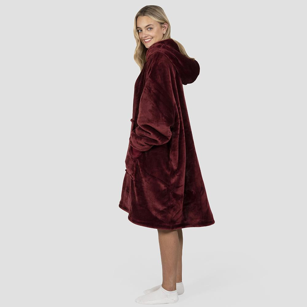 Hoodet Hooded Burgundy by Bambury