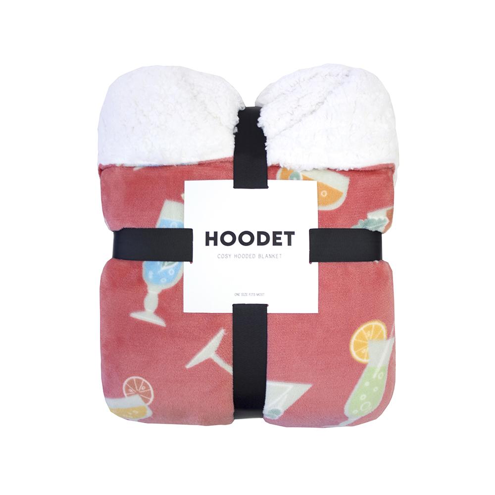 Hoodet Hooded Blanket Girl's Night Out by Bambury